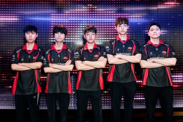 라이즈 그룹에서 유일하게 2전 전승한 농심 레드포스. /사진=라이엇 게임즈