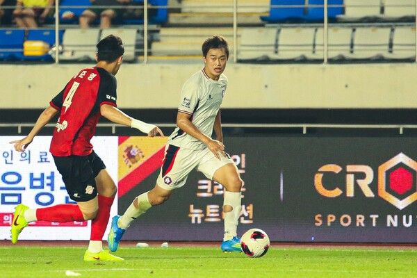 7일, 충북청주FC는 오후 8시 김포솔터축구장에서 김포FC와 하나은행 K리그2 2026 21라운드 원정 경기를 치른다. /사진=충북청주