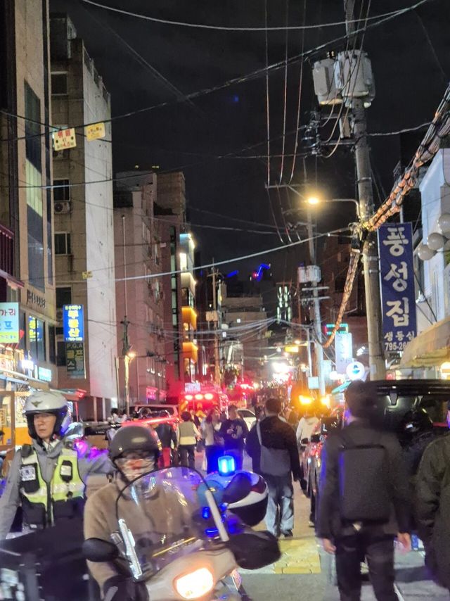 오늘 용산갔는데 건물붕괴됨ㄷ