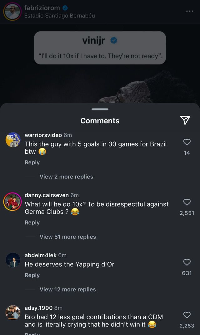 IMG_6283.jpeg 비니시우스의 리액션에 대한 댓글 ㅋㅋㅋㅋㅋㅋ.jpg