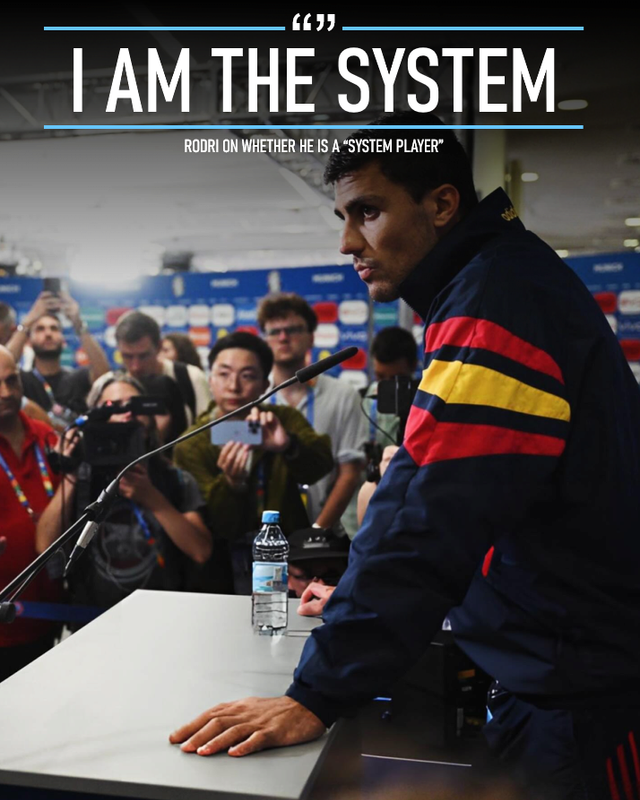 발롱도르 1순위 로드리의 자존감