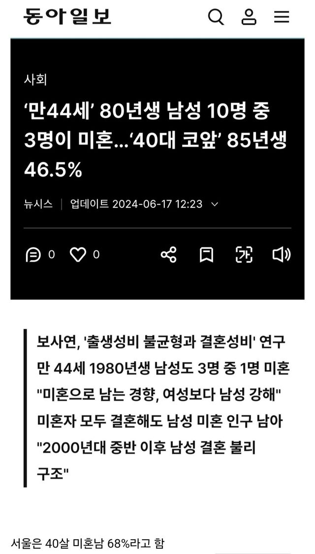 1000065579.jpg 우리나라 40살 남성 미혼율 46.5% ㄷㄷㄷㄷㄷㄷㄷ
