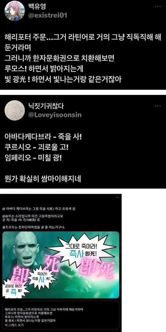 해리포터가 마법천자문과 다를 바 없다는 사람.jpg
