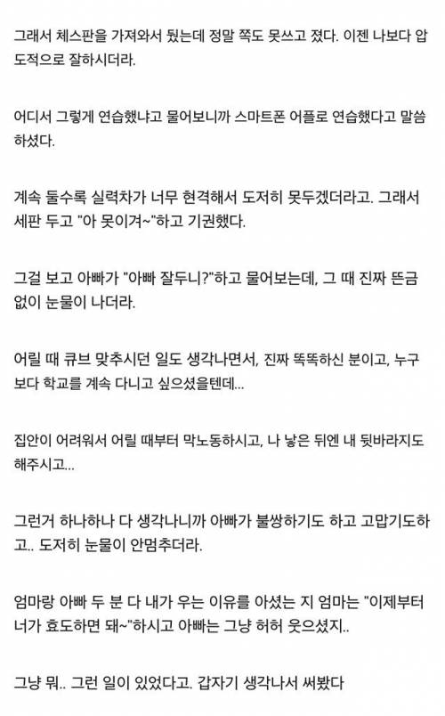 아빠가 똑똑해서 울어버린 흙갤러..jpg