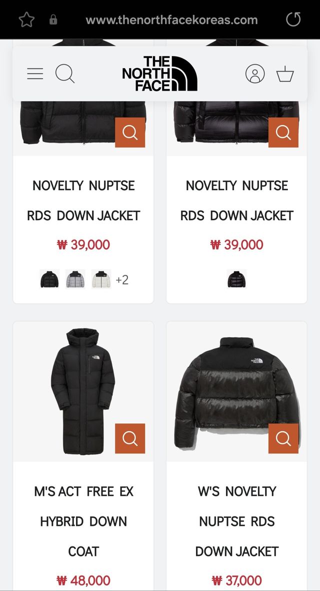 Screenshot_20241221_080608_Samsung Internet.jpg 인스타 노스페이스 광고 사이트 특가