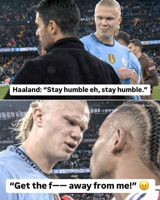 stay humble 발언전과 후의 홀란성적비교