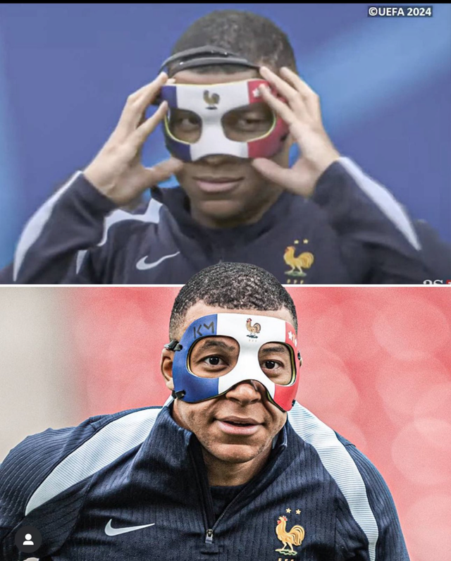 image.png 오늘자 마스크 맞춘 음바페 ㅋㅋㅋㅋ