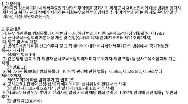 앞으론 정신병으로 공익간 사람도 훈련소 보낸다함 ㄷㄷ