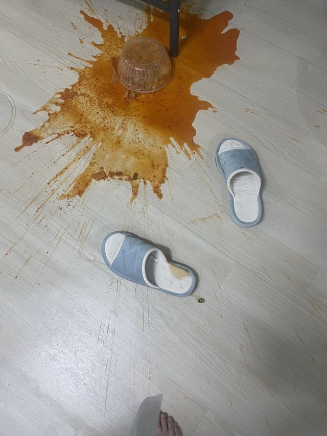 일끝나고 김치찌개