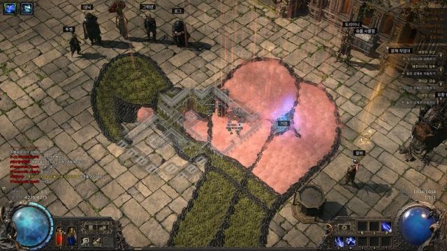 POE2 게임에 나타난 미친련