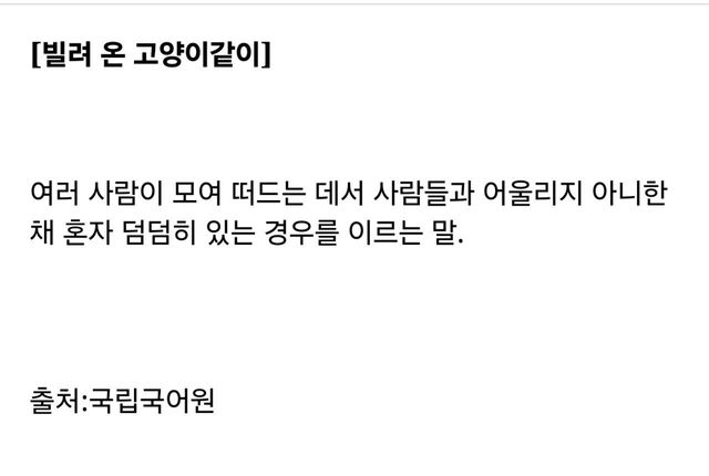 실제로 있는 귀여운 속담