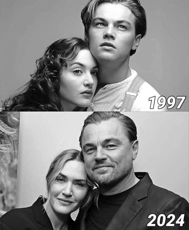 타이타닉 개봉 27년 주연배우 사진