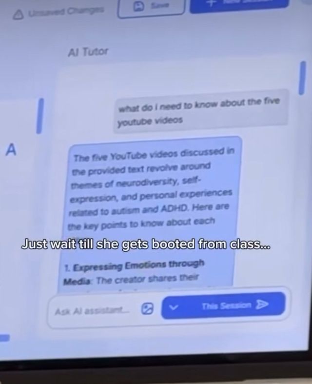 3.jpg 수업 중 AI를 사용한 학생에게 나가라고 하는 교수