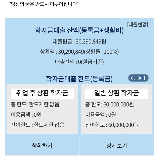 학자금 다 갚았다 ㅎㅎㅎ