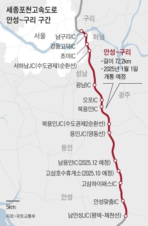 2.jpg 교통혁명 급이라는 1월 1일 새로 개통한 고속도로