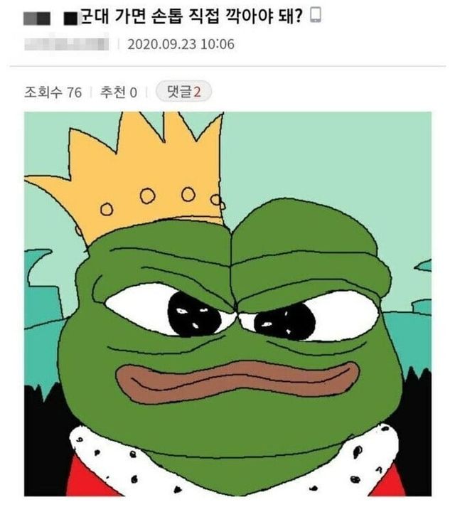 요새 미쳐버린 훈련병들이 선임들한테 요구한다는 것 -cboard