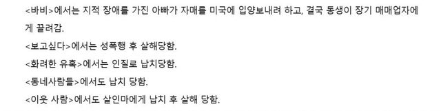 김새론의 슬프고 안타까운 일생 -cboard