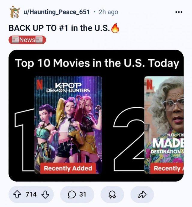 1752868266.jpg 케데헌 미국 1위 재탈환