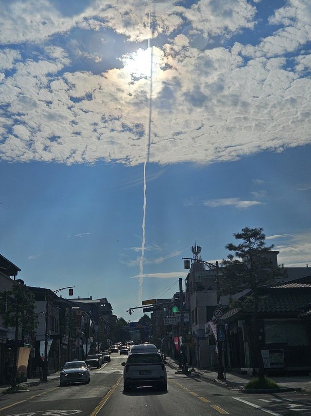 오늘 레전드 하늘 찍음 ㅋㅋㅋ