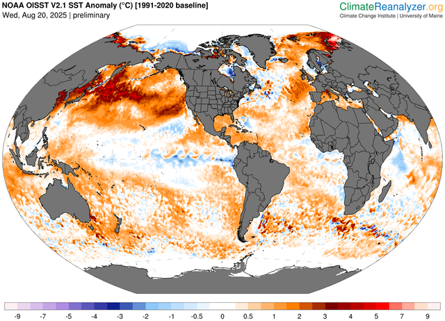 sstanom_world-wt3_2025_d232.png 현재 매우 뜨거운 한반도 근해 수온 근황