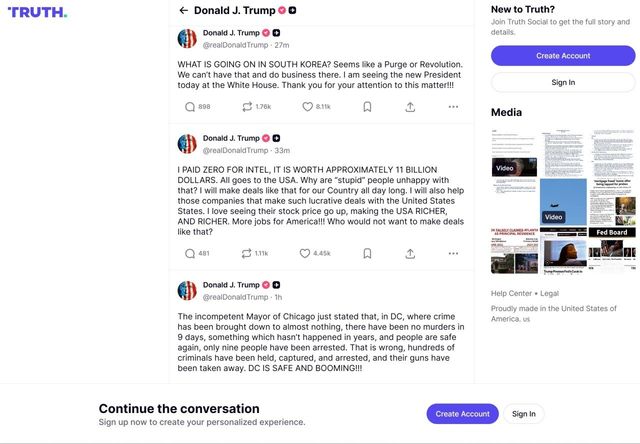 Screenshot 2025-08-25 at 22.48.23.JPG 트럼프 트루스소셜 포스트 캡쳐.jpg