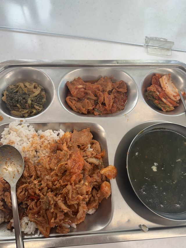 노인 복지관 공익 점심