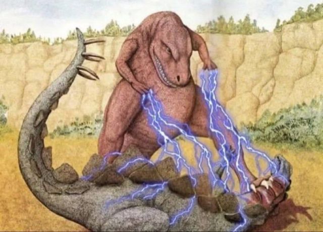 실제 공룡들이 싸우는 모습 ㄷㄷㄷ