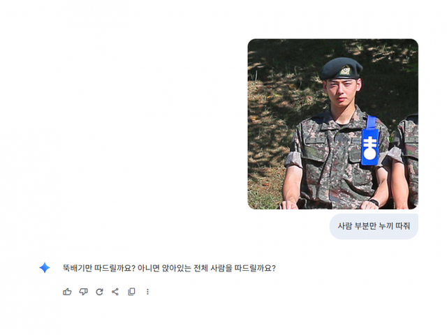 image.png 현재 뭔가 이상하게 학습된 구글ai 상황