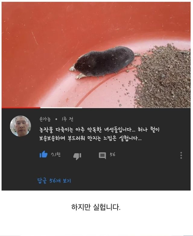 대한민국 농사 다 망치는 괴물. jpg