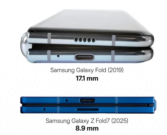 3731662089_MGbU2Jv7_WQz41wo9LCuaOcHr.png 한 짤로 보는 삼성 갤럭시 폴드1 vs 폴드7