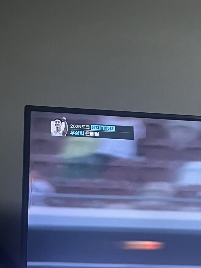 우상혁 은메달 ㅜㅜ