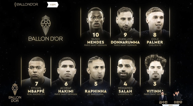 image.png [2025 발롱도르] 발롱도르 남자 - 10~3위