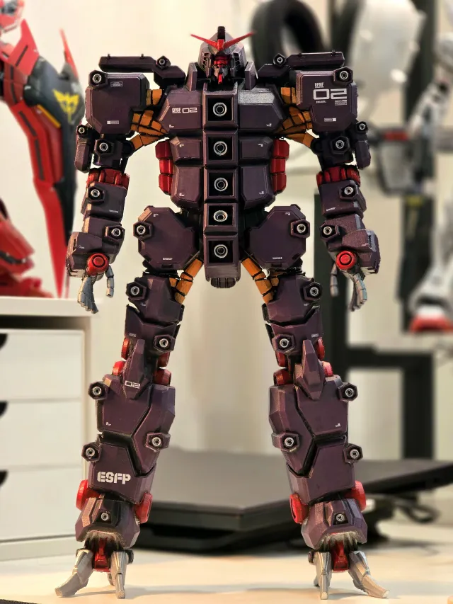 뉴비의 9번째 글 지쿠악스 사이코건담 제작 완성 (제작 과정 및 마무리)