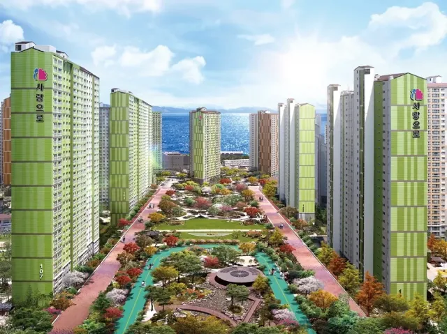 독보적으로 특이한 디자인을 고집하는 부영건설