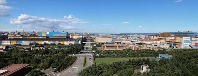 포스코 포항제철소 전경. 포스코 홈페이지 캡쳐. [뉴스락]