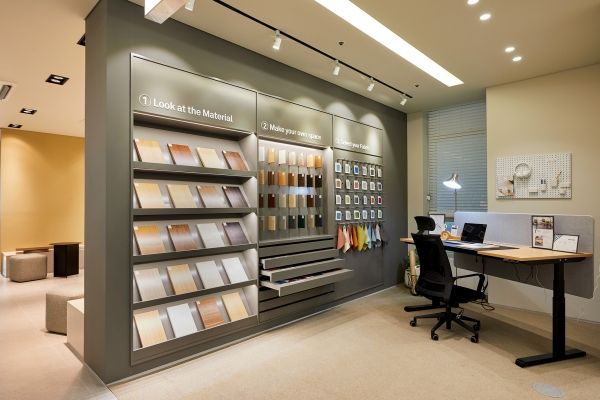 현대리바트 리바트오피스 강서 전시장 내부 전경. 사진 현대백화점그룹 제공 [뉴스락]