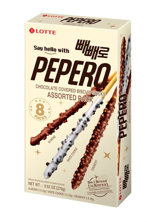 미국 코스트코에 입점한 빼빼로 어쏘트 제품 이미지. 롯데웰푸드 제공 [뉴스락]