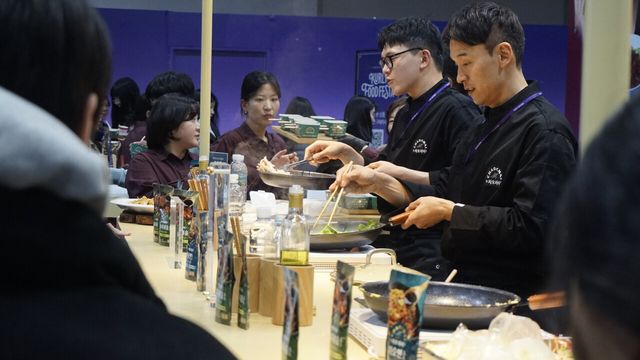 차오차이 부스 전경. 사진=심우민 기자 [뉴스락]