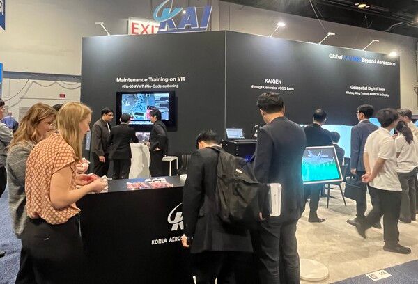 KAI 부스전경. KAI 제공 [뉴스락]