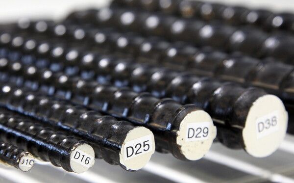 현대제철 전기로에서 생산한 탄소저감형 철근. 현대제철 제공 [뉴스락]