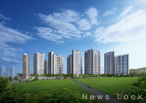 힐스테이트 두정역 투시도. 현대건설 제공 [뉴스락]