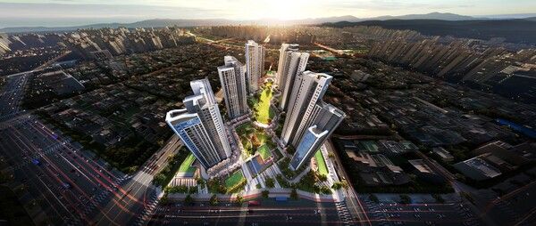 대전 가양동1구역 재개발정비사업 조감도. SK에코플랜트 제공 [뉴스락]