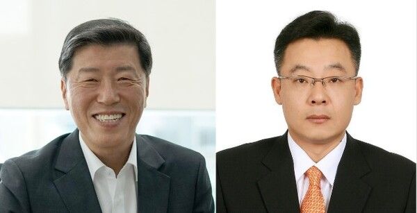 (왼쪽부터) 성희용 태광산업 대표, 오용근 태광산업 대표. 태광산업 제공 [뉴스락]