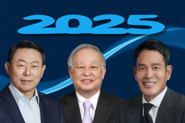 (왼쪽부터) 신동빈 롯데 회장, 손경식 CJ그룹 회장, 정용진 신세계그룹 회장. 각 사 제공 [뉴스락 편집]
