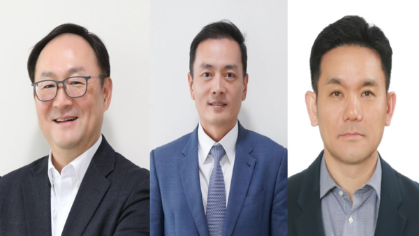 좌측부터 윤성노 패키징사업부문 대표, 이진욱 동원기술투자 대표, 정해철 동원홈푸드 중국법인장. 동원그룹 제공 [뉴스락]