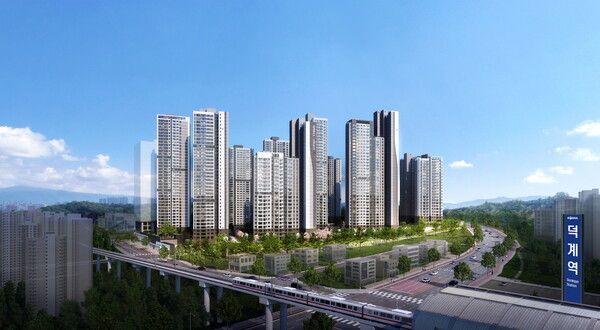 지웰 엘리움 양주 덕계역 투시도. 대방산업개발 제공 [뉴스락]