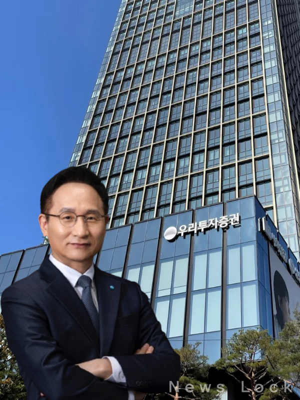 남기천 우리투자증권 대표. [뉴스락 편집]