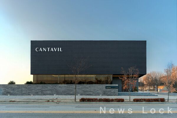 칸타빌&nbsp;디&nbsp;에디션&nbsp;모델하우스&nbsp;외부&nbsp;모습