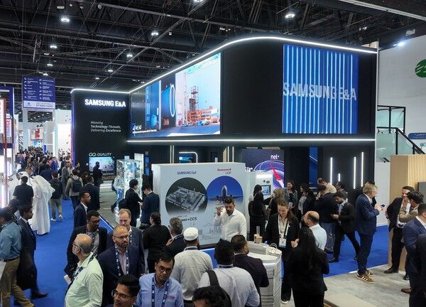 삼성E&A&nbsp;아디펙&nbsp;2025&nbsp;부스 전경.&nbsp;삼성E&A 제공 [뉴스락]