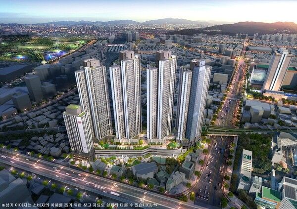 서면 어반센트 데시앙 조감도. 사진 태영건설 [뉴스락]